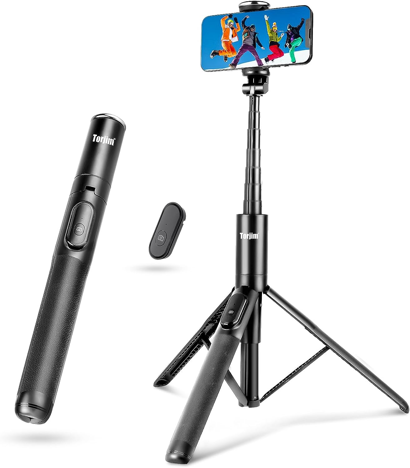 Torjim 68” All in One Phone Tripod & Selfie Stick