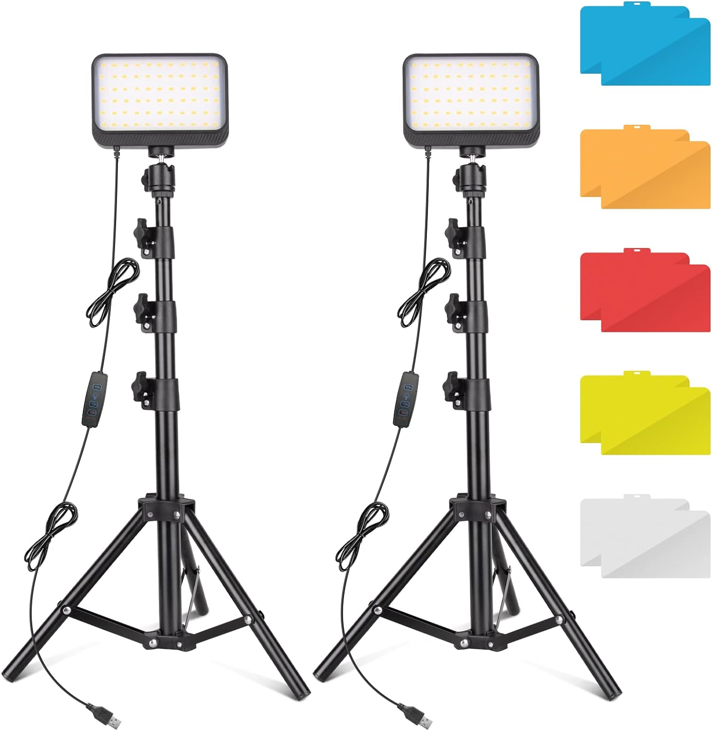 Torjim LED Video Lighting Kit, 2PCS