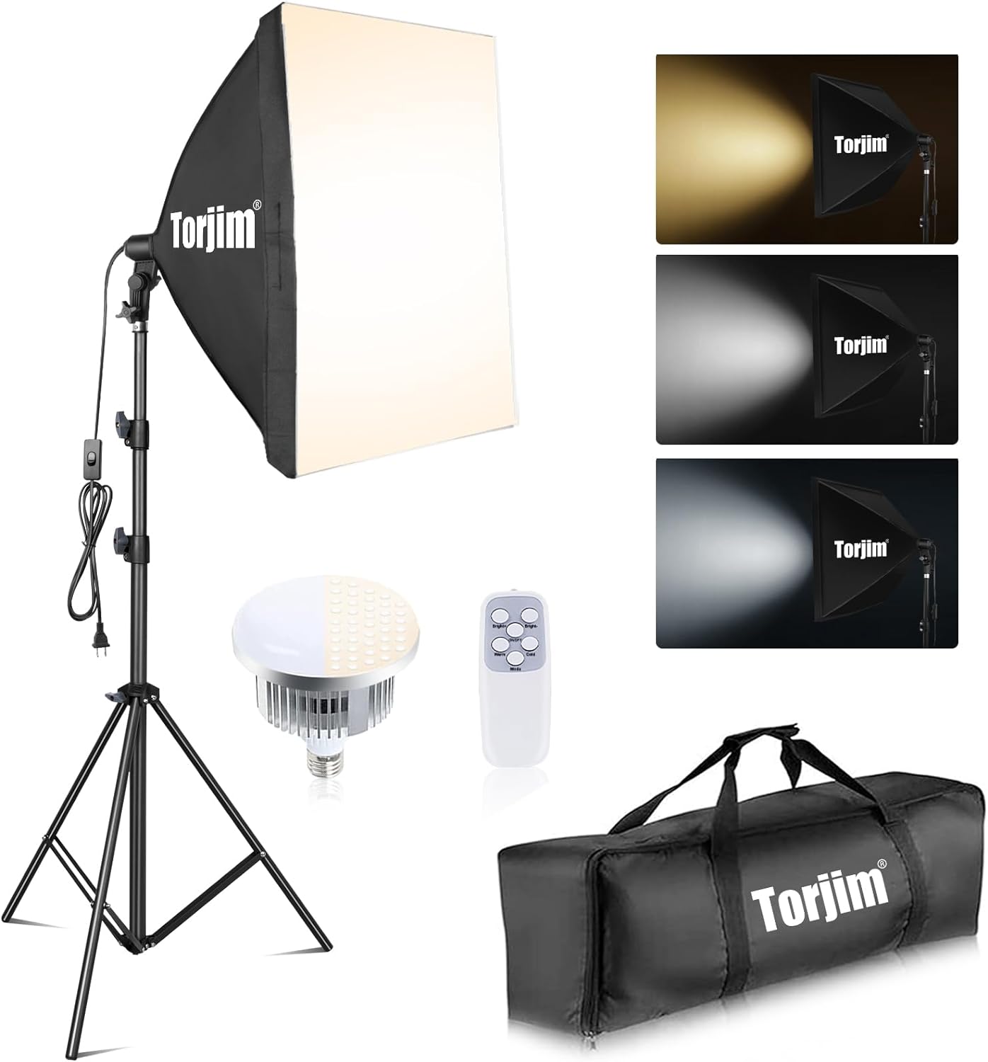 Torjim Softbox Lighting Kit 27